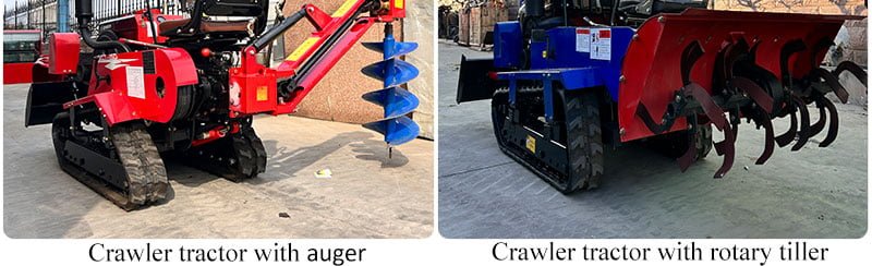 small crawler tractor