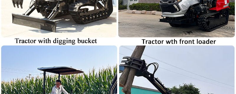 50hp small crawler tractor