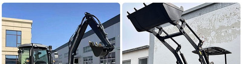 wheeled tractor with front end loader3