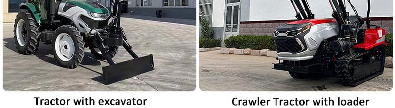 wheeled tractor with front end loader4