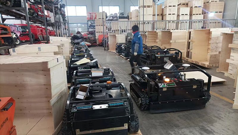 RC lawn mowers factory