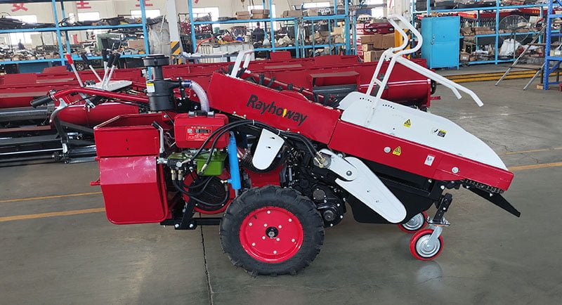 one row corn harvester 1