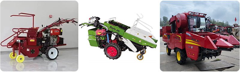 small corn harvester