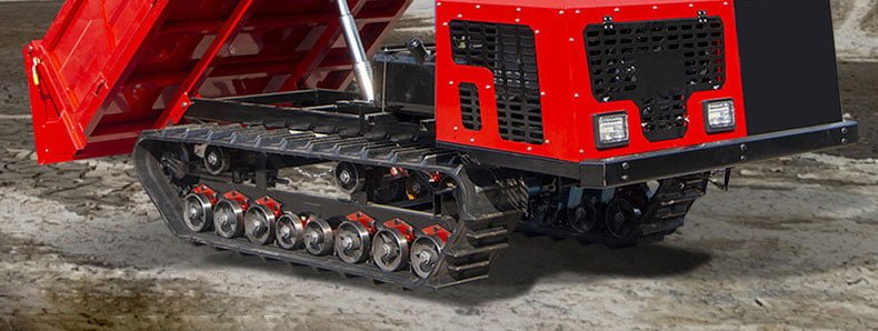 small crawler dumper