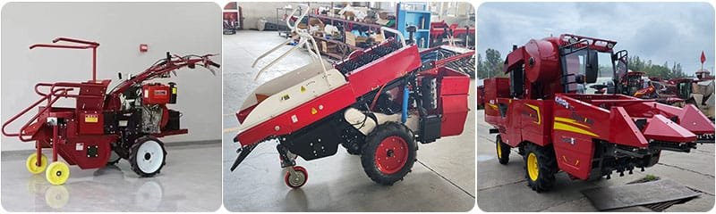corn harvester