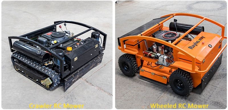 remote control lawn mower