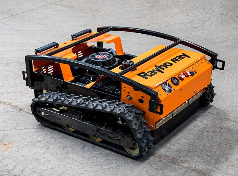 remote control slope mower
