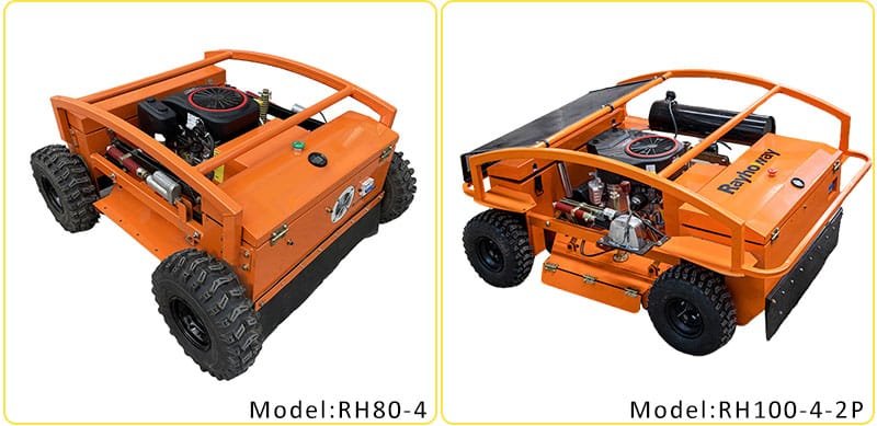 wheeled rc lawn mower 1